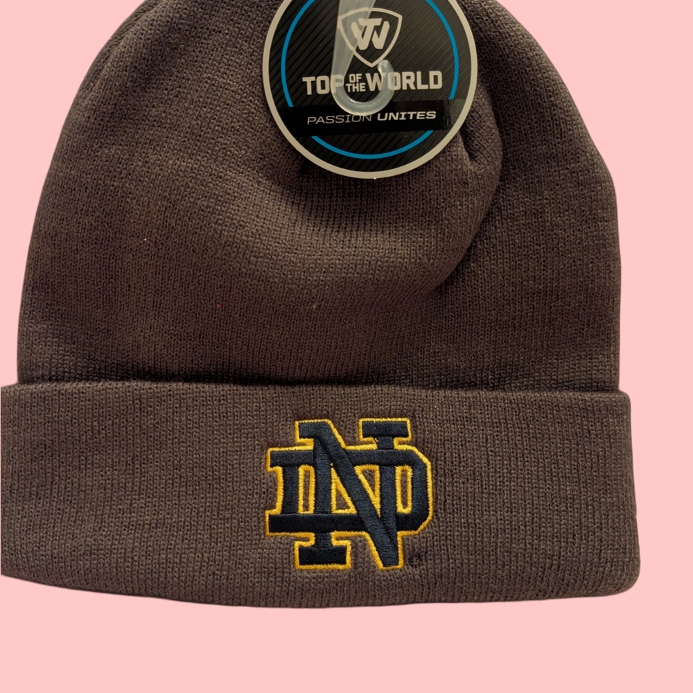 44# Notre Dame Top of the World Beanie